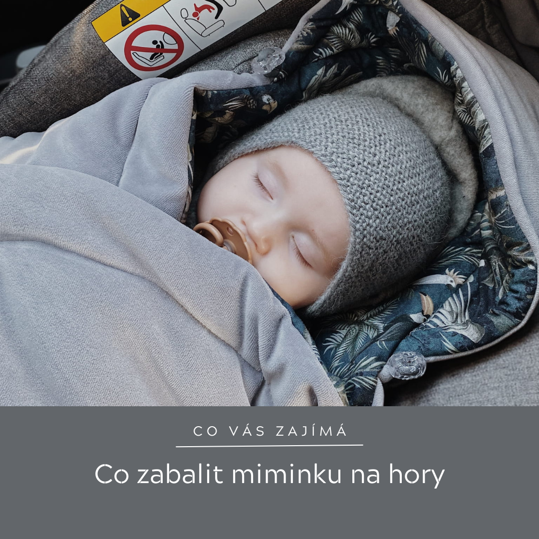 Co zabalit miminku na hory?