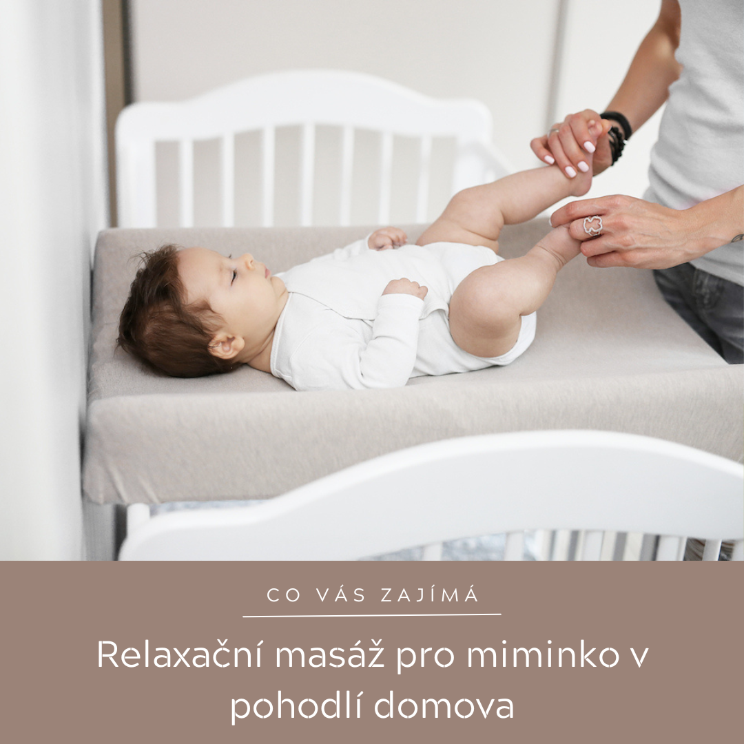 Relaxační masáže pro miminko v pohodlí domova