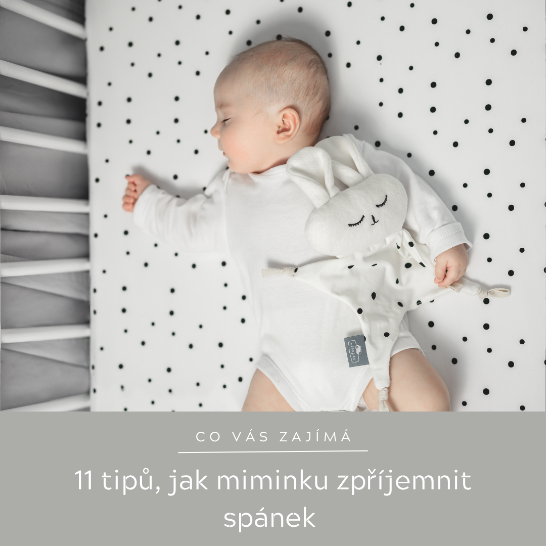 11 tipů, jak miminku zpříjemnit spánek