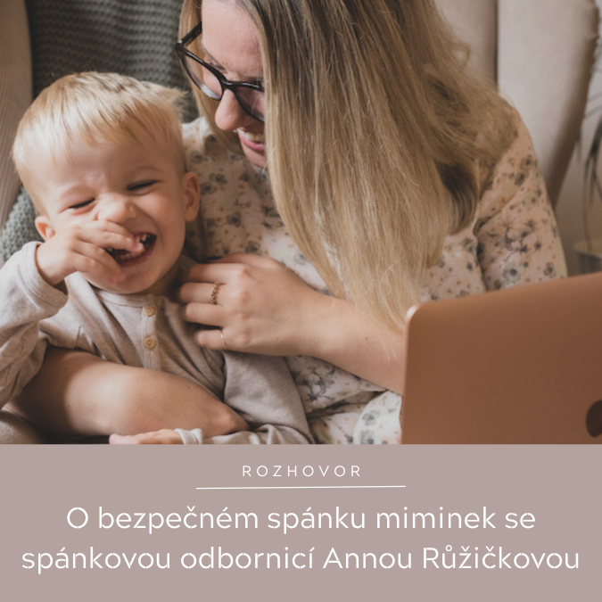 Jak na bezpečný spánek miminek podle spánkového odborníka Anny Růžičkové