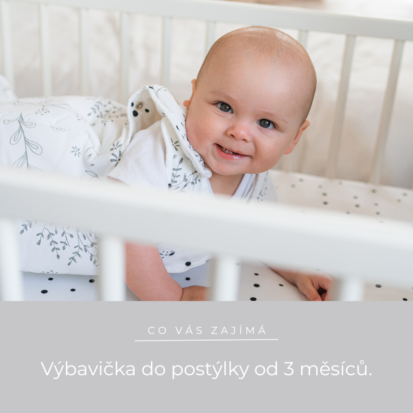 Výbavička do postýlky od 3 měsíců