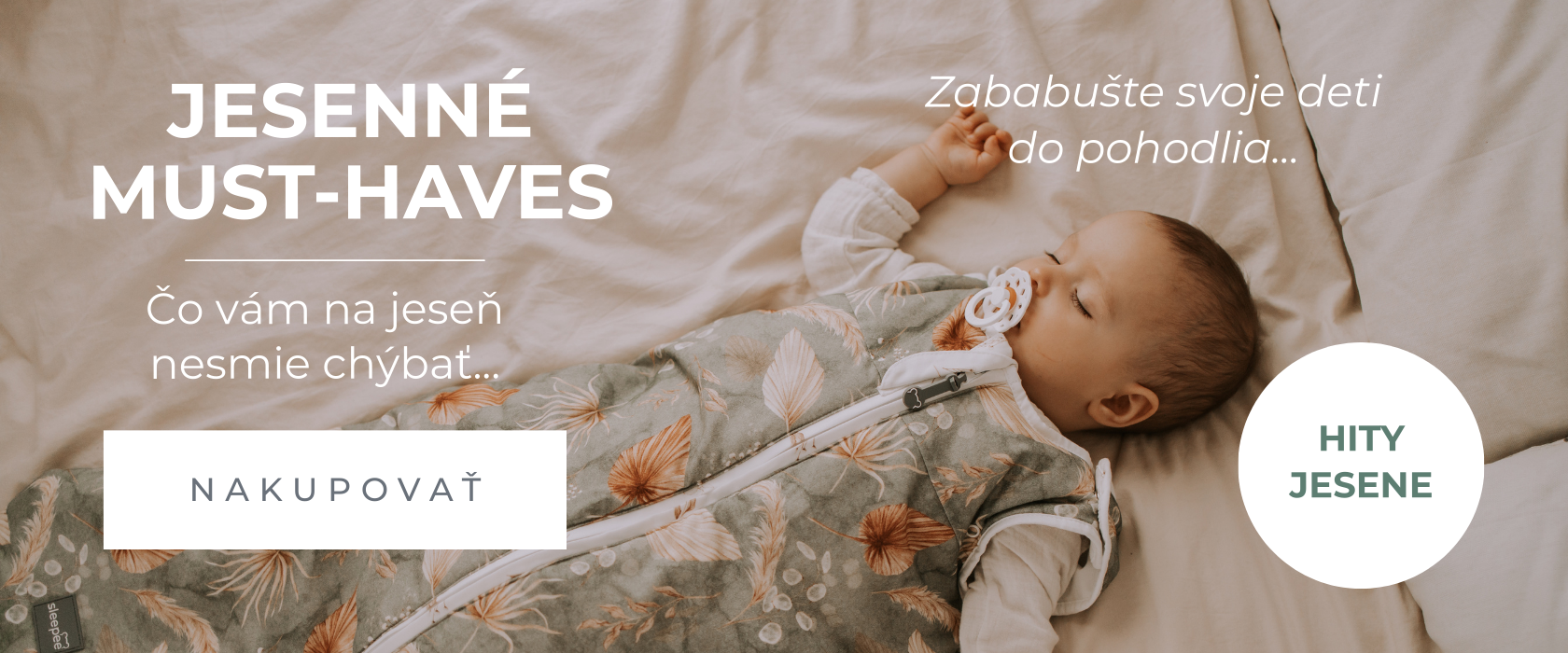 Jesenné must-haves pre vaše bábätko