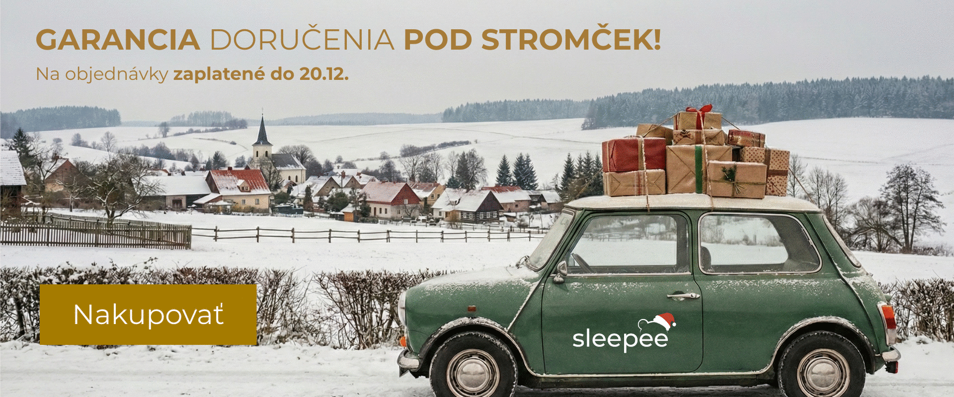 Garancia doručenia do Vianoc na objednávky zaplatené do 20. 12. 2025. ✅