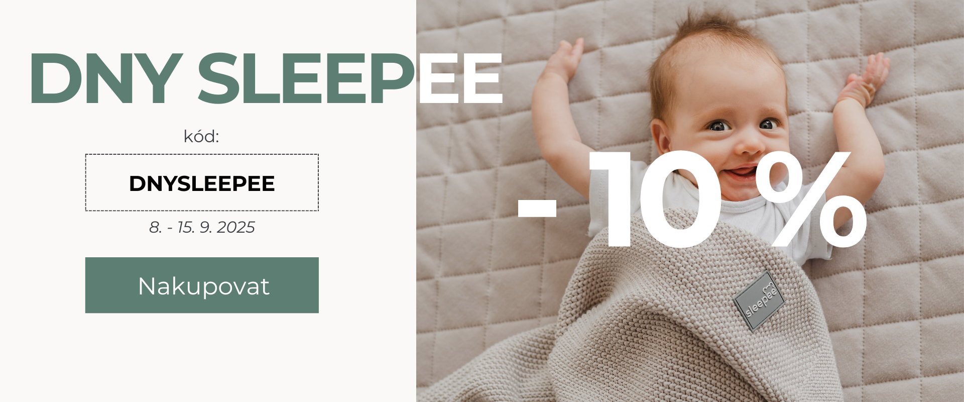 Sleva 10 % ke Dni Sleepee