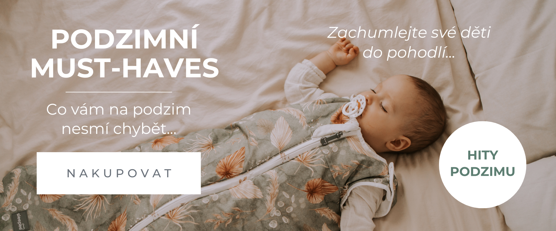 Podzimní must-haves pro vaše miminko