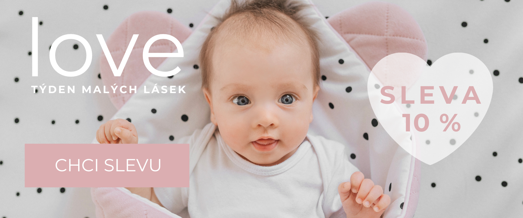 Valentýnská sleva 10 % na vybrané kousky Sleepee