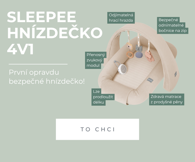 První opravdu bezpečné hnízdečko pro miminko Sleepee
