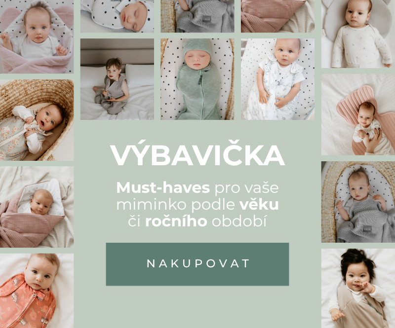 Must haves pro vaše miminko podle věku či ročního období