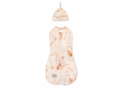 Zavinovačka Sleepee Second Step Swaddle s čepičkou zdarma Bohemian Sand