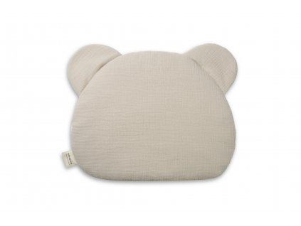 Mušelínový polštář Sleepee Teddy Bear Pillow písková
