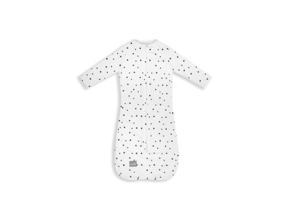 Spací pytel pro miminko Sleepee Third Step Swaddle Black Dots