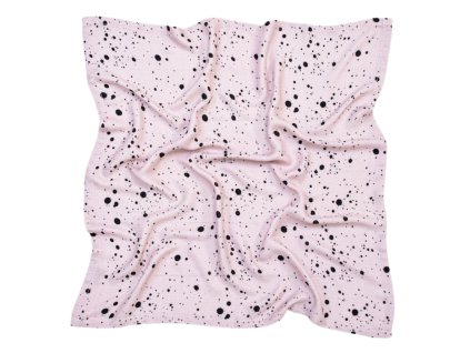 Mušelínová plena Sleepee Pink tečky
