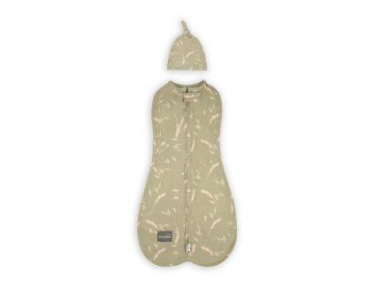 Sleepee First Step Swaddle Puckhilfe mit kostenloser Mütze Meadow