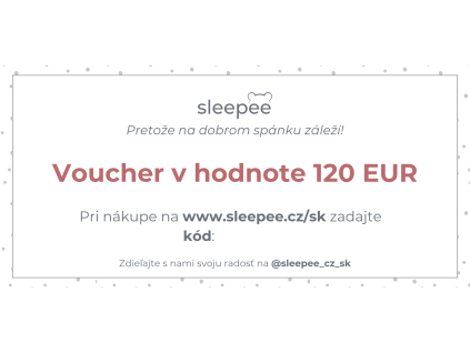 SK Sleepee Voucher v hodnotě 120 EUR
