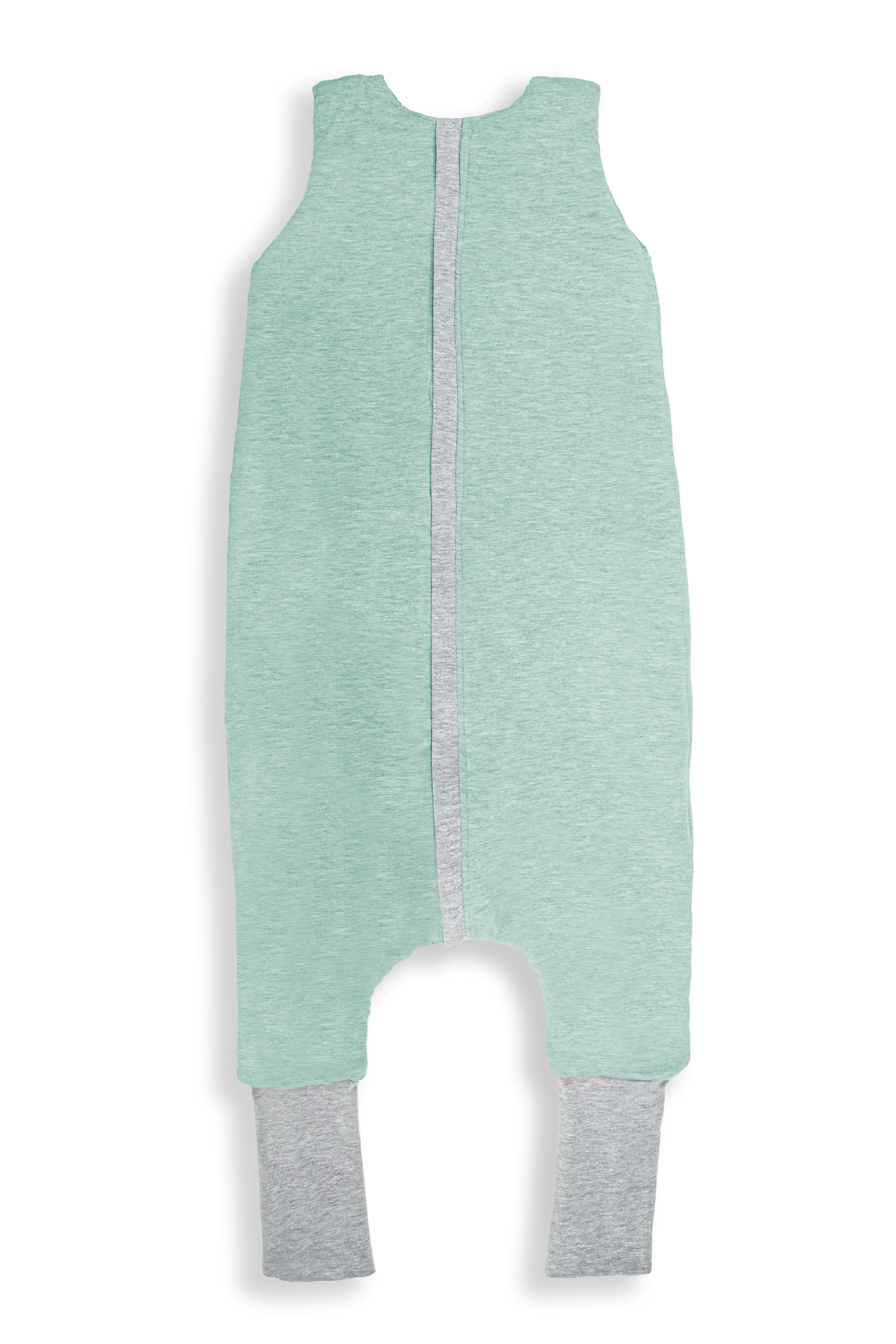 Celoroční spací pytel s nohavicemi Sleepee Melange Grey/Mint M