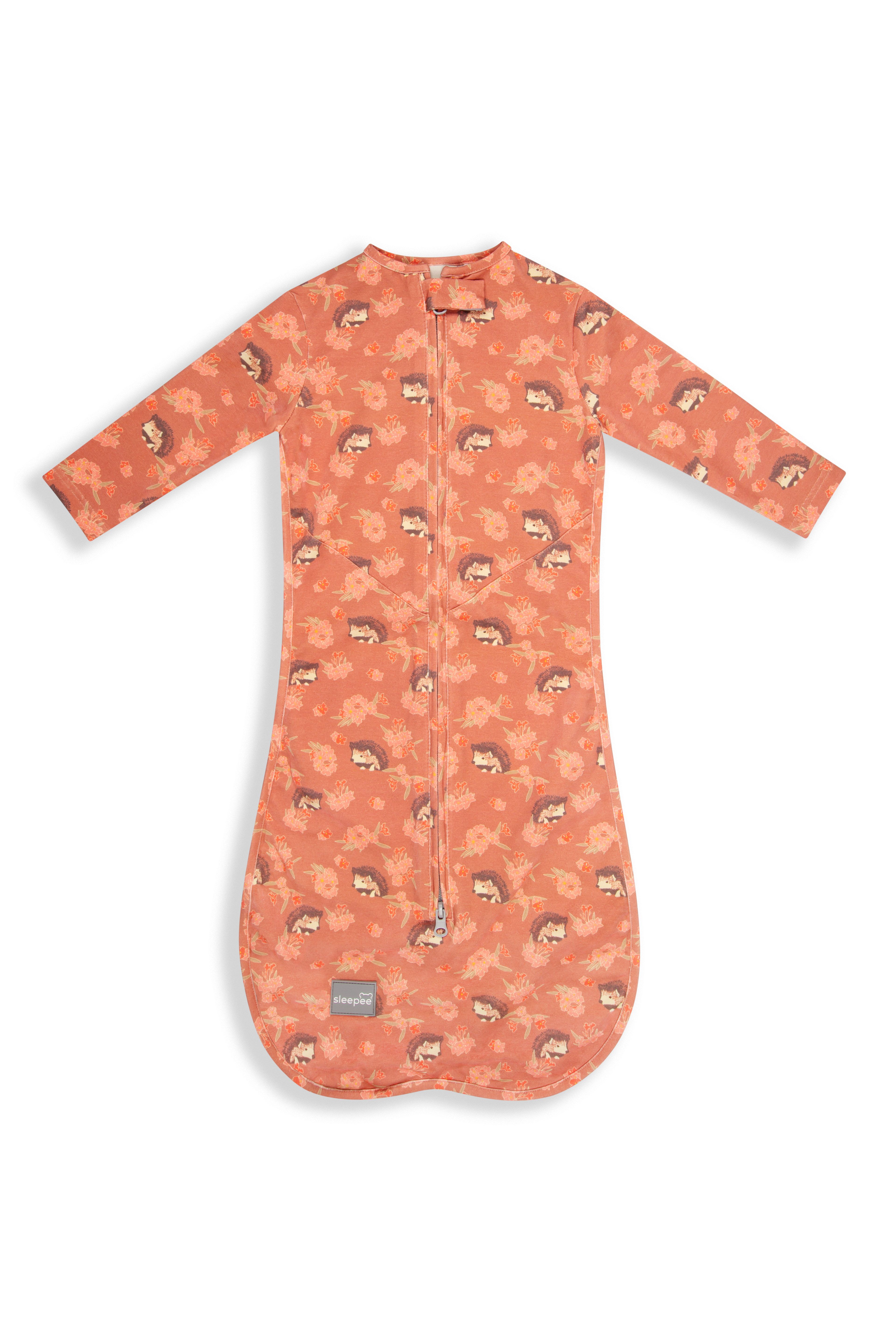 Spací pytel pro miminko Sleepee Third Step Swaddle Vintage Animals Amaranth