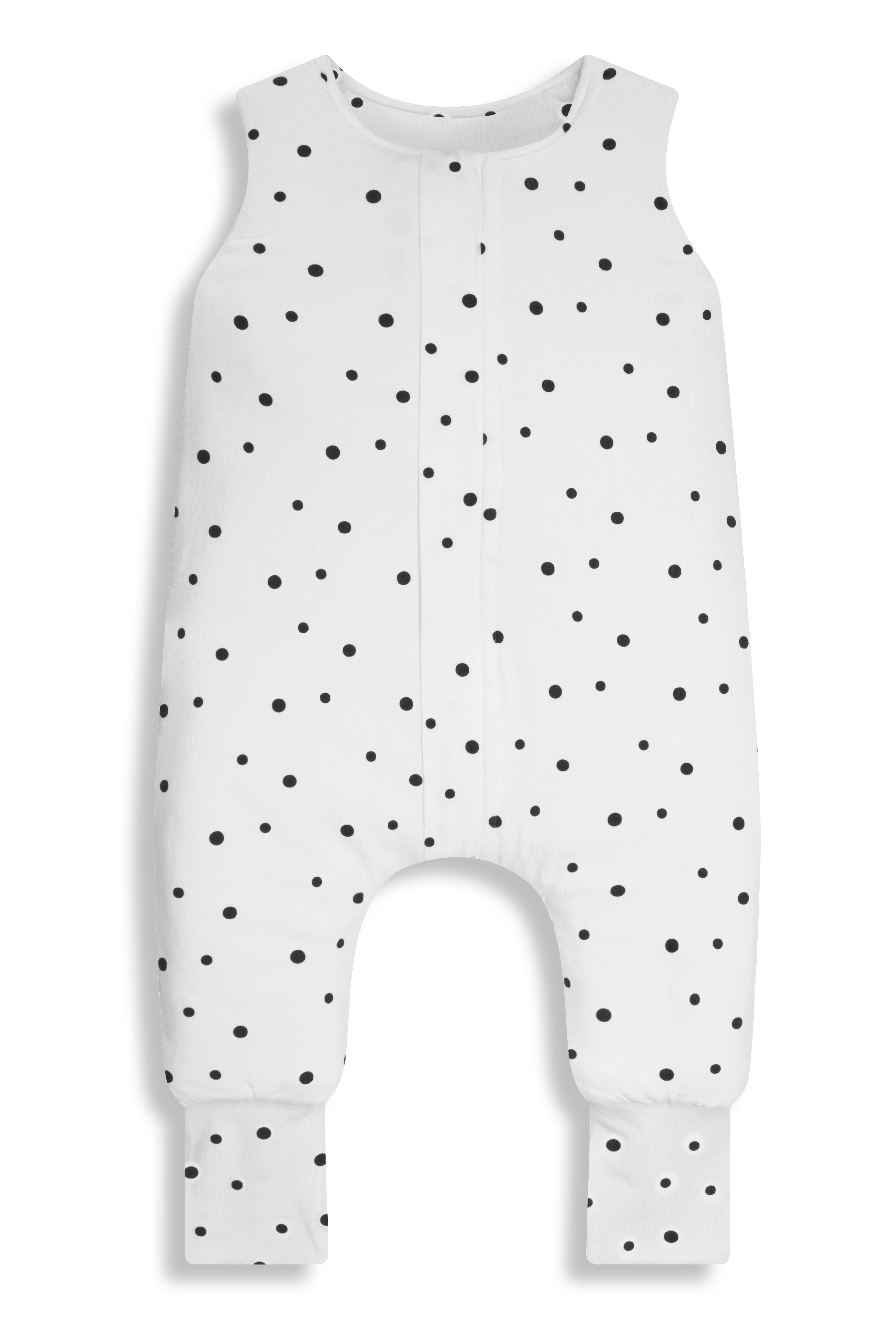 Celoroční spací pytel s nohavicemi Sleepee Černé tečky XS