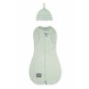 Zavinovačka Sleepee Second Step Swaddle s čepičkou zdarma mintová