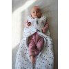 Spací vak Sleepee Grow Up Bodky rastúci 0-24 mesiacov