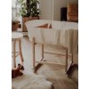 Ahojbaby Mojžíšův košík pro miminko Paper Dream white + matrace
