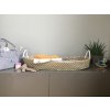 Ahojbaby Přebalovací košík pro miminko Smart Basket natural + matrace.