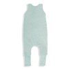 Celoročný spací vak s nohavicami Sleepee Melange Grey/Mint S 1-2 roky