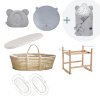 Sada Royal Baby s košíkem šedá