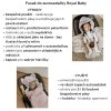 Fusak do autosedačky Royal Baby Sleepee výhody a využití