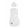 Zavinovačka Sleepee Second Step Swaddle s čepičkou zdarma Tečky černé