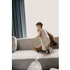 Mušelínový letní spací pytel s nohavicemi Sleepee Grey M 3-5 let