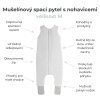 Mušelínový spací pytel s nohavicemi M
