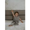 Mušelínový letní spací pytel s nohavicemi Sleepee Grey S 1-2 roky