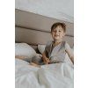 Mušelínový letní spací pytel s nohavicemi Sleepee Grey S 1-2 roky