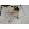 Mušelínový letní spací pytel s nohavicemi Sleepee Grey S 1-2 roky