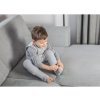Celoroční spací pytel s nohavicemi Sleepee Melange Grey/Mint XS
