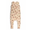 Celoroční spací pytel s nohavicemi Sleepee Vintage Animals Almond/Cream M