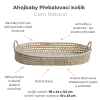 Ahojbaby Přebalovací košík pro miminko Corn Natural Info