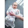 Babyschlafsack Sleepee Third Step Swaddle Black Dots
