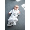 Spací vak pre bábätko Sleepee Third Step Swaddle Black Dots