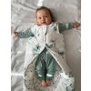 Rastúca súprava celoročných vakov Sleepee Newborn & Grow Up Eukalyptus TOG 2.5