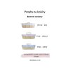 Ahojbaby sada Mojžíšův košík pro miminko Corn Natural se skládacím stojanem Transparent, růžovým potahem + matrací zdarma
