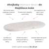 Ahojbaby Matrace Basic do Mojžíšova koše pro miminko Info