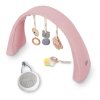 Nastavitelná hrazdička s hračkami a bílým šumem 2v1 Sleepee Pink