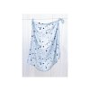 Mušelínová bambusová plena Sleepee Big Nappies 75x75cm 1 ks modrá