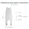 Mušelínový spací pytel s nohavicemi M info