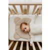 Mušelínový plochý vankúš Teddy Bear Sleepee Nature krémový