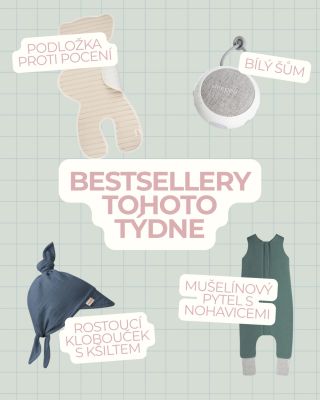 Co je u vás tento týden nejoblíbenější? 😍 Přesně tohle! Naskladněný mušelín jste s vyššími teplotami vzali útokem...