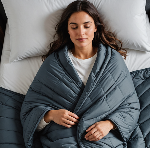 Ako môže záťažová prikrývka pomôcť pri syndróme nepokojných nôh?