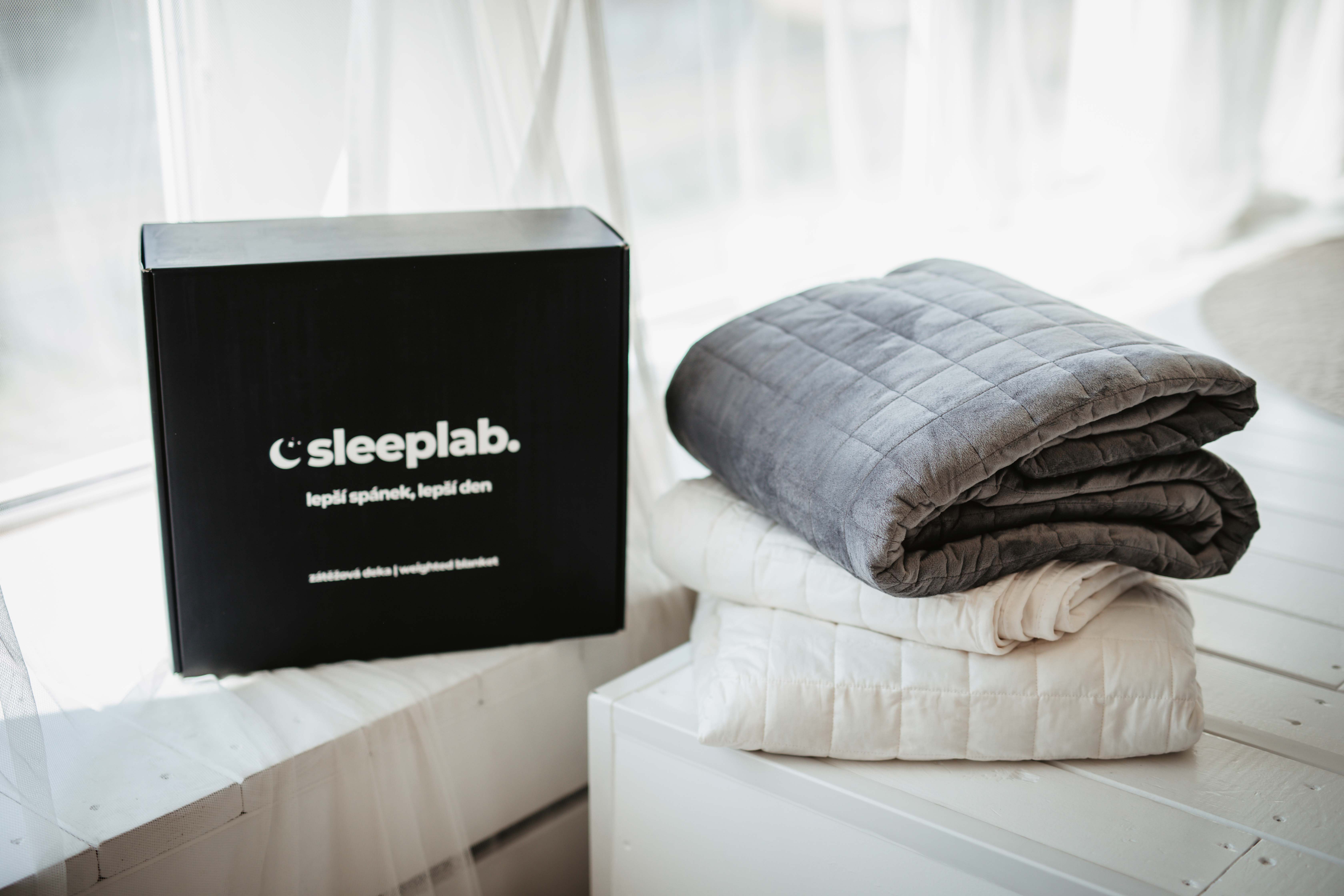 Zátěžová deka SleepLab Cotton pro děti v balení