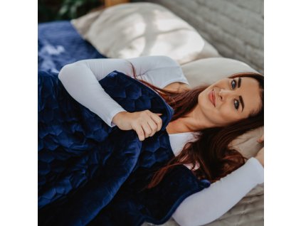 Záťažová deka Cool & Warm Blue 5 Kg